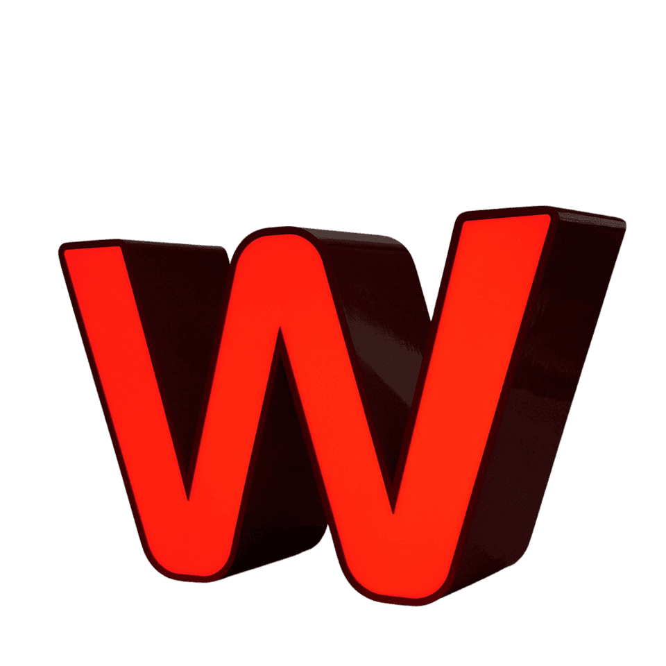 3d image of Worldpay W logo