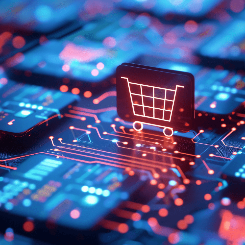 Shopping cart graphic